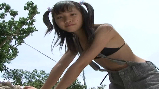 高岡未來 14歳中2 ラブリーがMAX part1：高岡未來14b