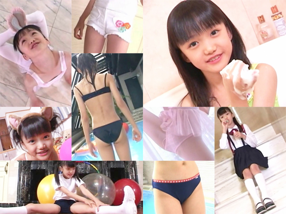 岡崎瞳8歳 水の妖精 陸の天使：岡崎瞳